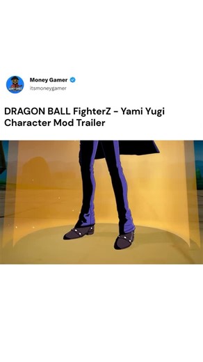 Money Gamer on Instagram: "Witness the ultimate crossover as Yami Yugi from Yu-Gi-Oh! enters the world of DRAGON BALL FighterZ in this epic character mod trailer. This custom mod brings Yami Yugi’s dark aura, powerful presence, and unique style into intense DBFZ battles, creating a never-seen-before anime crossover experience. #dragonballfighterz #yamiyugi #animenews #gamingnews #dailynews"