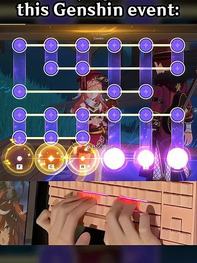 Genshin Impact Event: Play OSU! with Iridescence Tour