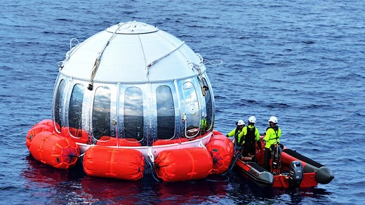 Space Perspective sends balloon and capsule up 100K feet during Gulf of Mexico test flight