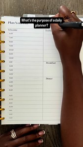 1.2K views · 282 reactions | What’s the purpose of a daily planner?...