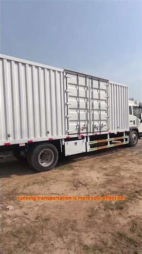 #Second-hand truck export Howo 4×2 van