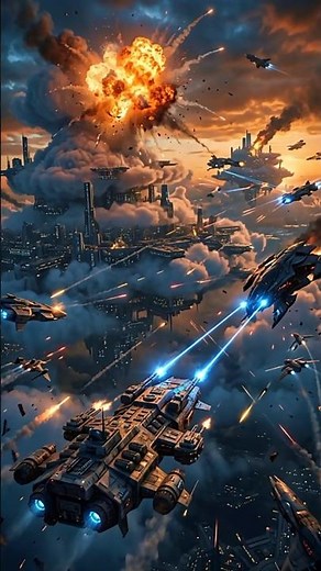 Alien Invasion War | Earth Under Attack Cinematic Battle#AlienInvasion #EarthUnderAttack #UFOWar
