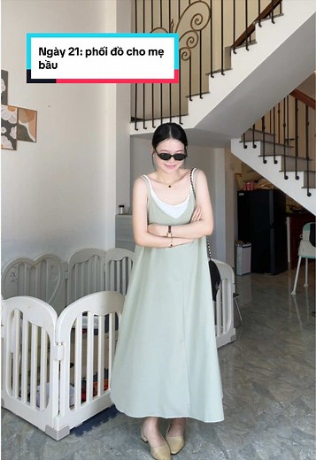 Phối đồ cho mẹ bầu - Ngày 21: thử xem có phải gu mẹ chồng không