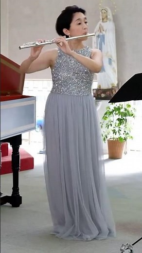 バッハ:メヌエットとバディネリ Bach: Menuett und Badinerie #バッハ #flute #フルート演奏 #shorts