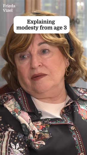 Frieda Vizel on Instagram: "What does modesty mean to Hasidic women? What are the clothing customs? A Hasidic woman Pearl explains it all. Check out the full conversation on YouTube via link in bio."