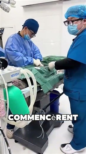 She couldn't give birth anymore, watch this miracle #animals #veterinarian
