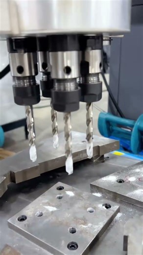 CNC dourble servo drilling and tapping machine with multi spindle head double the efficiency