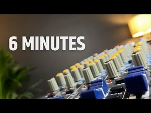 How to use an Audio Mixer in 6 MINUTES