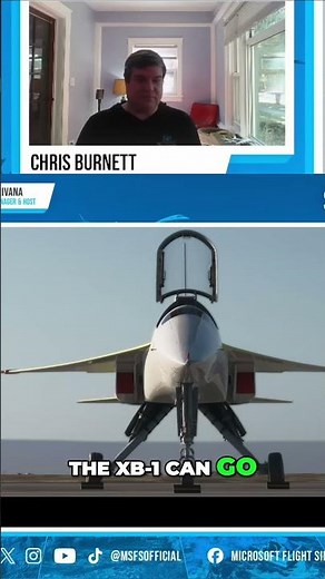 XB-1 — Boom’s Supersonic Tech Demonstrator in MSFS 2024 🛩️