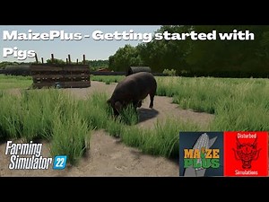 Getting started with Pigs - MaizePlus - FS22