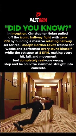 The Inception Fight Scene Was 100% REAL #history #shorts