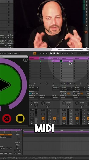 MIDI Magic: Control Recording & Reloop with a Single Note! #shorts