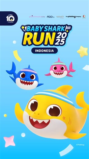 18K views · 97 reactions | Who’s ready to run with Baby Shark? 麗 ‍♂️ Join the Baby Shark Fun Run and grab your exclusive goodies:  Official Baby Shark Run T-shirt  Fin-tastic medal  Baby Shark string bag [Event Details]  Date: 22 November 2025 (Saturday)  Venue: EPIWALK LIFESTYLE ‍♂️ Distance: 2.5km  Register now via the link in bio! Let’s DOO DOO DOO RUN! | Baby Shark | Facebook