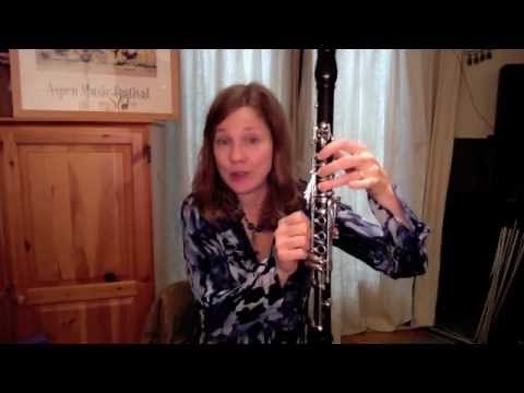Clarinet Lesson: How to play high notes on clarinet part 1