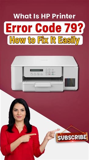 All Printer Setup on Instagram: "HP Printer Error Code 79 Explained | Easy Fix in Minutes Is your HP printer showing Error Code 79 and refusing to print? 😤 Don’t panic! This error is usually caused by firmware issues, print jobs, or network problems—and it’s easier to fix than you think. Watch this quick guide to get your HP printer back to work smoothly. 🖨️ #HPPrinter #HPPrinterError79 #PrinterError #HPPrinterFix #PrinterTroubleshoo"