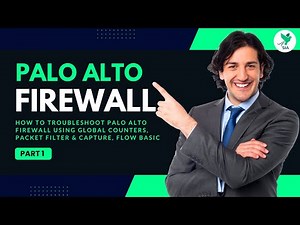 How to Troubleshoot Palo Alto Firewall | Global Counters, Packet Capture & Flow Basics | Part 1