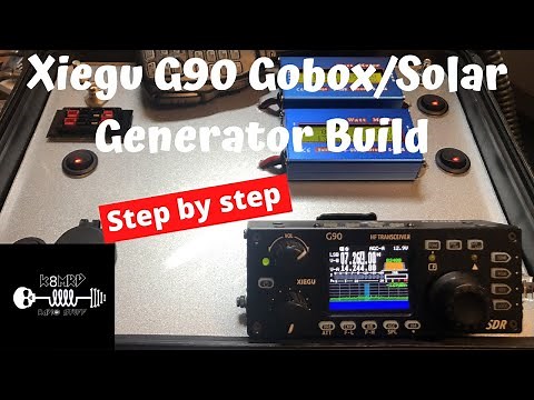 Xiegu G90 Ham Radio Go Box & Solar Generator Build