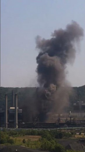 WATCH: Explosion at US Steel Clairton Coke Works plant