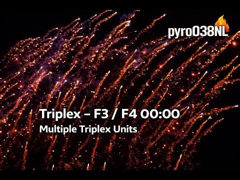 Triplex Fireworks Compilation – Multiple Units (F3 & F4)