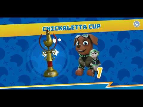 PAW Patrol Rescue Wheels: Championship | PUP Cups Gameplay - Chickaletta cup (1 of 3)