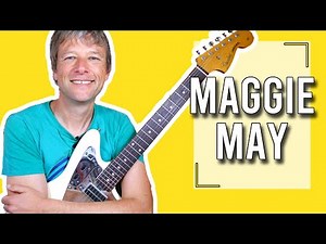 How to play Maggie May on Guitar | Rod Stewart Guitar Lesson