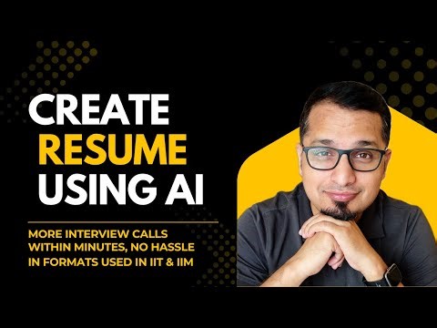 Create a Job-Winning Resume Using AI in Minutes | ATS Compliant & Interview Ready