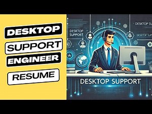 Desktop support engineer resume कैसे लिखें | How to write a Desktop Support Engineer Resume |
