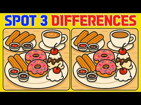 A Fun, Easy Spot the Difference, 5 Quick Puzzles (Normal)