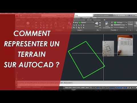 HOW TO REPRESENT A LAND ON AUTOCAD?