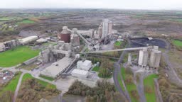 Aerial View of Irish Cement Factory - Cement Manufacturer In...