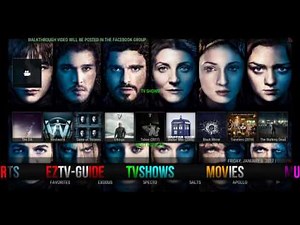 New EZTV Build Setup and Customization