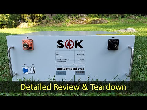The New SOK 48V LiFePO4 Rack Battery, Detailed Review Inside & Out