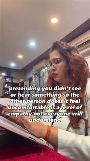 Sometimes kindness is quiet.