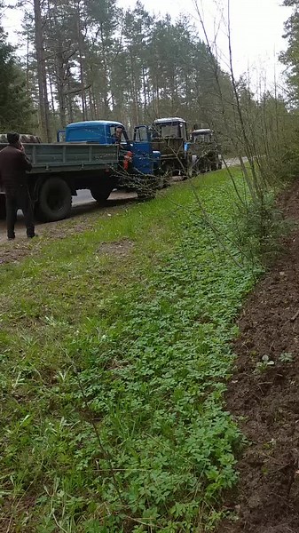 Exploring a Wheel Loader in a Rustic Setting