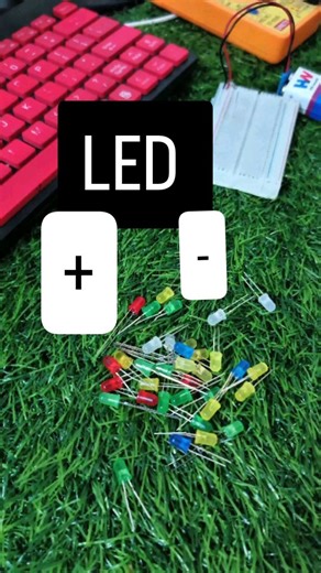 STEM Simplified on Instagram: "LED Polarity Concept How to find positive and negative of LED? Lets do some operations in it... Comments some more the ways.. #stemsimplified #stemlearning #practical #educational #workshop"
