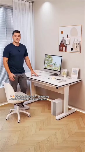 🎮🖥️ Moderner Gaming‑Schreibtisch – Stabil & Stylisch für Homeoffice & Gaming! 😍#GamingSchreibtisch #PCDesk #Homeoffice #GamerSetup #Schreibtisch