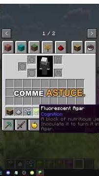 Comment fonctionne le bloc AGAR dans Minecraft COGNITION