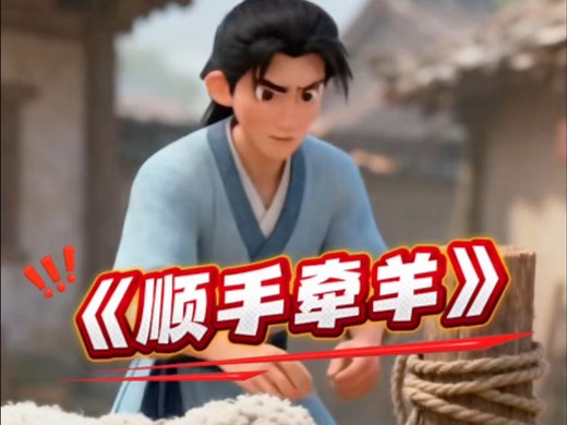 成语故事《顺手牵羊》