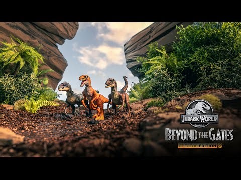 Jurassic World Legacy Reimagined Velociraptor Trilogy Set | Beyond the Gates Creator Edition 4