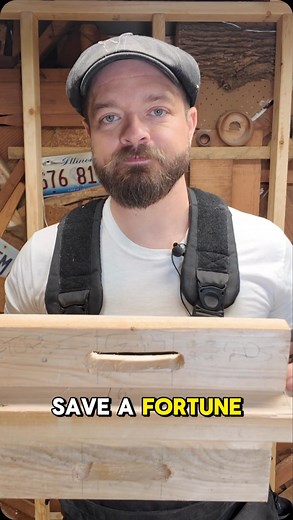 2.7M views · 275K reactions | 勞It’s so simple, it’s genius!勞 Jigs and templates make woodworking easier, why not bring that same simplicity to rough carpentry? I came across a version of this jig years ago and now I make one every time I frame—no more human error & no need for any extra steps or set of hands. | Streamline Woodshop | Facebook