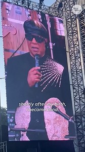 Watch Stevie Wonder address rumors about his blindness