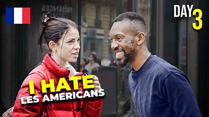 Polyglot Asks Why French People Hate Americans! 🇺🇸🇫🇷 | Street Talk (En Français)