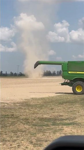 Massive Dust Devil Forms in Mississippi Delta