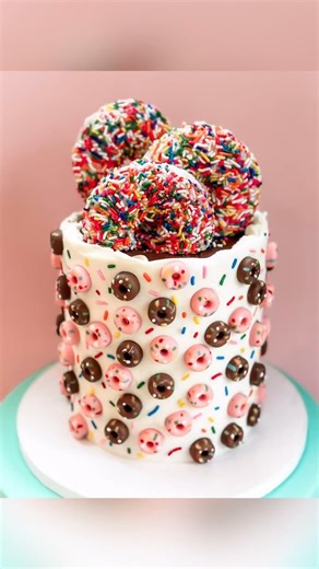Not me hand-painting 1,000 sprinkles with a toothpick 😱 Here’s my first cake assignment! We’re nearly at 10K, so I’ll be doing another cake assignment tonight or tomorrow! Yay! Keep sharing! 🥰🥰🥰 #donuts #donut #doughnuts #doughnut #cakedesign #sprinkles #donutcake #cakeideas #cakeinspo #1mfollowers #1m #1million #instafamily #instafriends #instafam #instafriend #cakereels Title: Wild Village Artist: Daria Novo Link: https://www.facebook.com/sound/collection/?sound_collection_tab=sound_tracks