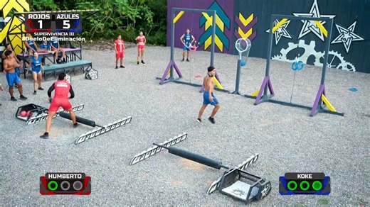 ¡Humberto vs Koke 🔥! Después de una cardiaca línea de tiro, El Hechicero logra vencer el tiro de aros y concretar el tiro de americano, poniendo el marcador 1 a 6. 🔵🔥🏈🧙🏻‍♂️ #DueloDeEliminación #ExatlónMéxico 💚 EN VIVO AHORA 👉 https://bit.ly/VIVOExatlon Lunes a viernes 🕖7:00 PM. Domingo 🕖6:00 PM. por Azteca UNO. 📺 | Azteca UNO