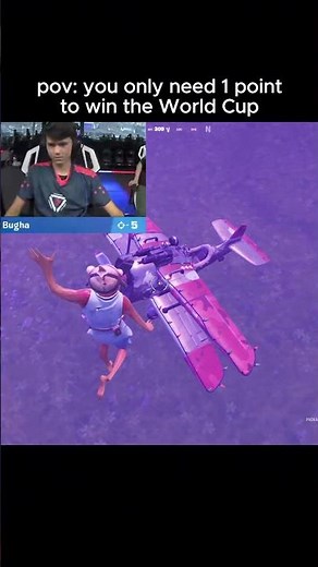 Bugha almost won the World Cup💀