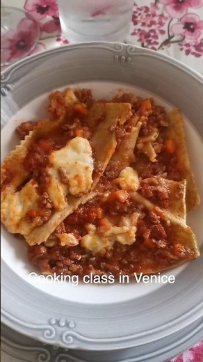 Cooking Classes in Venice Italy - Homemade lasagne