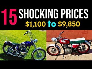 15 Vintage Motorcycles for Sale — Some Are Shockingly Affordable