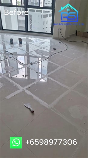 Scratch & Stain Removal Homogeneous Tiles Singapore | R&S Polish