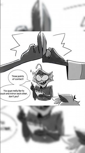baxter is experimenting on alastor and lucifer! - hazbin hotel comic dub